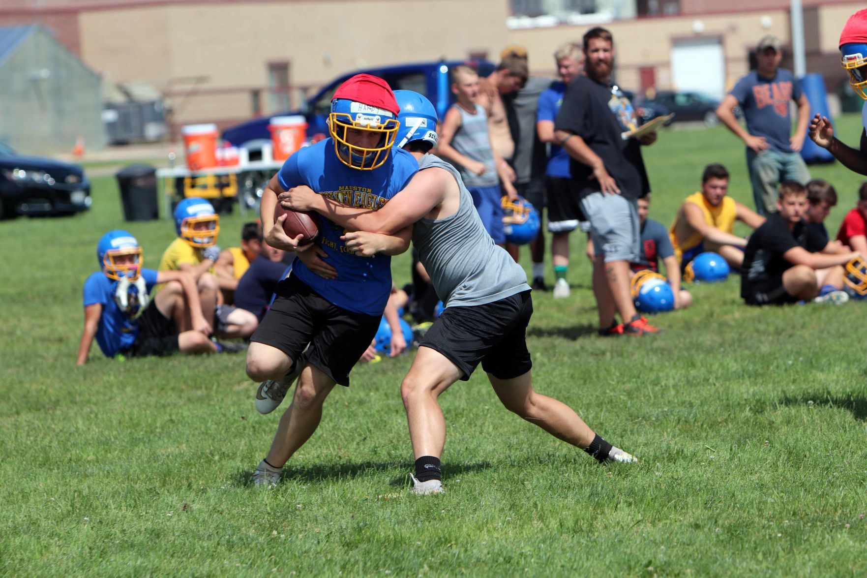 Mauston Football Practice